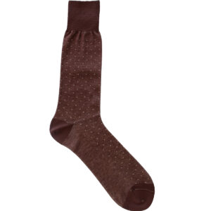 Viccel Socks - Brown Beige Mid Calf Socks