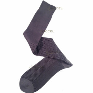 Viccel Gray Black Plus Design Over The Calf Cotton luxury Socks Buy socks