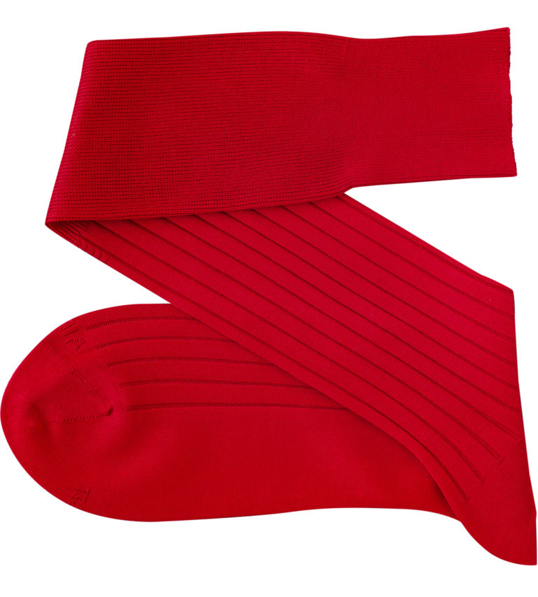 Viccel scarlet Red Over the calf socks Over the knee cotton socks buy socks