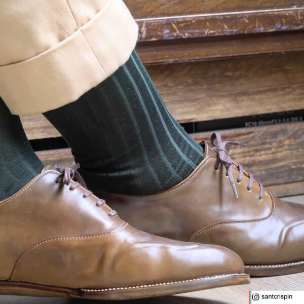 Viccel Forest Green Cotton Socks