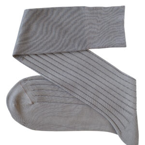 Viccel light gray Over the calf socks Over the knee cotton socks Luxury where buy socks, direct sale from the socks producer at reasonable prices happy people, happy socks, chaussette fil d'ecosse Homme