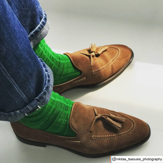 Green Cotton Luxury Socks buy socks