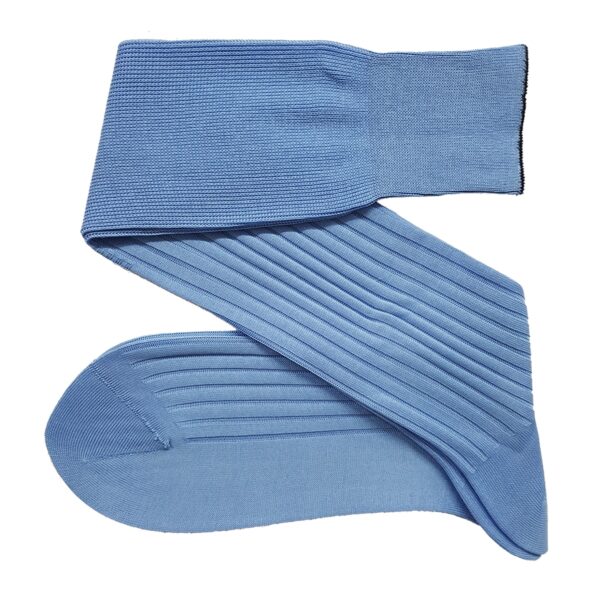 viccel sky blue cotton socks