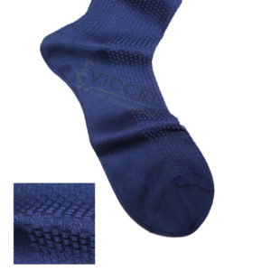 Viccel Socks Textured Egyptian Blue Brick Socks