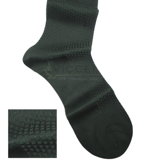 Viccel Socks Forest Green Brick Socks