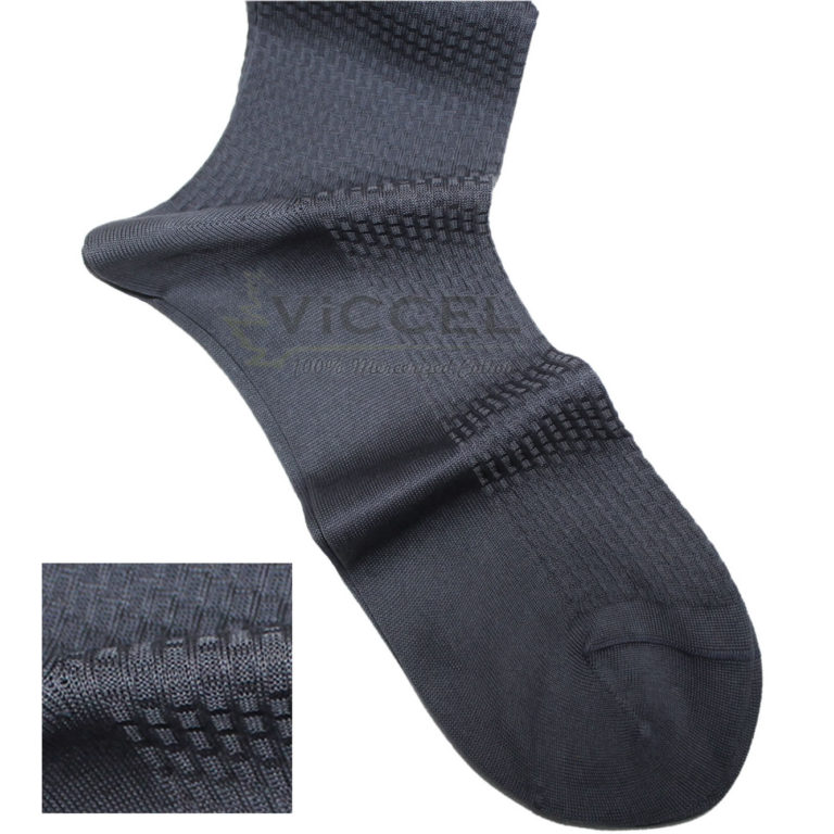Viccel Socks Textured gray Socks