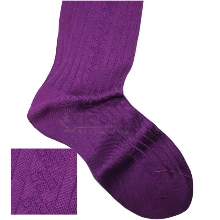 Viccel Socks Textured purple Socks