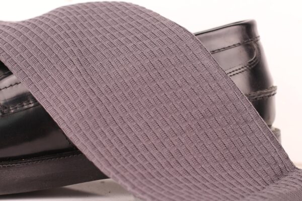Cotton Gray Textured Brick Socks