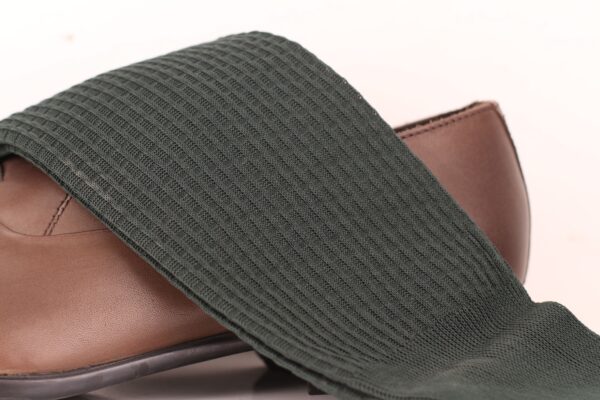 Cotton Textured Forest Green Brick Socks