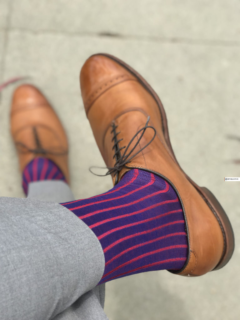 Viccel Socks Royal Blue Red Shadow cotton socks but socks luxury socks