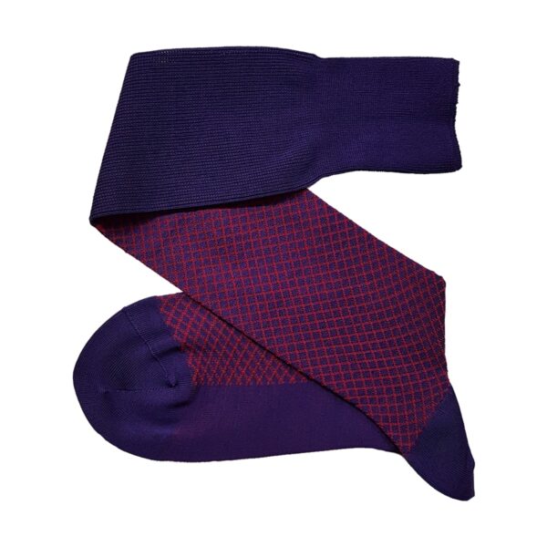 viccel Purple cotton socks