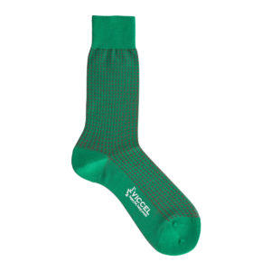 Viccel Socks Vanisee Pistacio Green Red Square Dot Mid Calf Socks buy socks