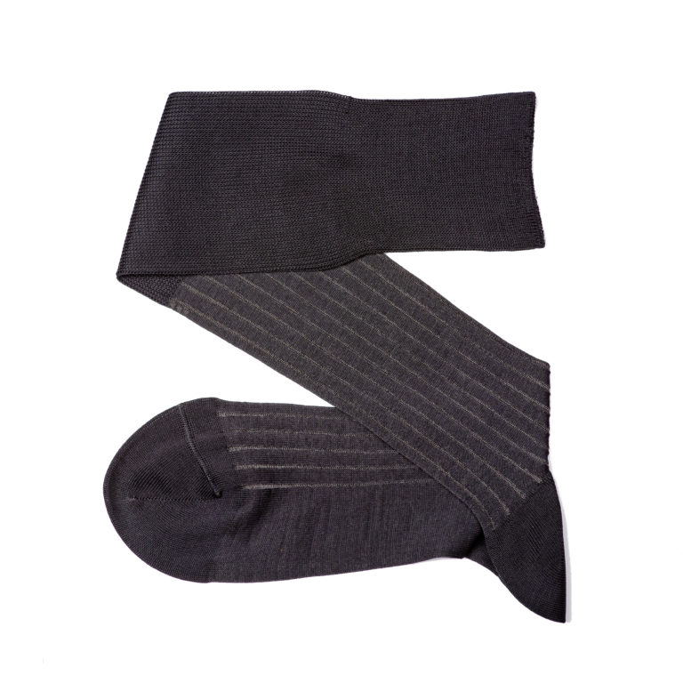 Viccel Charcaol Gray shadow luxury socks