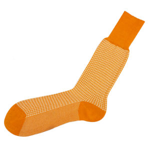 viccel socks houndstooth midcalf cotton luxury socks