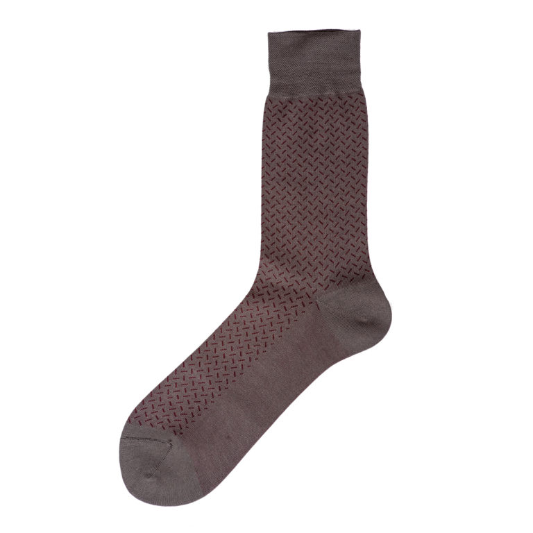 gray burgundy viccel socks
