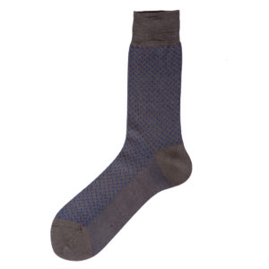gray royal blue viccel socks