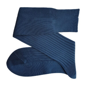 Viccel Light Navy Blue Cotton Socks