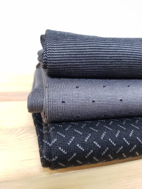 Viccel Gray Black Striped cotton socks