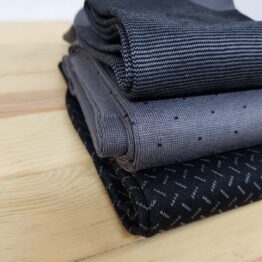 Viccel Gray Black Striped cotton socks