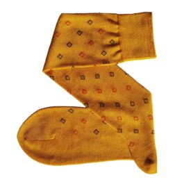 viccel Mustard merino wool socks