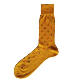 viccel Mustard merino wool socks