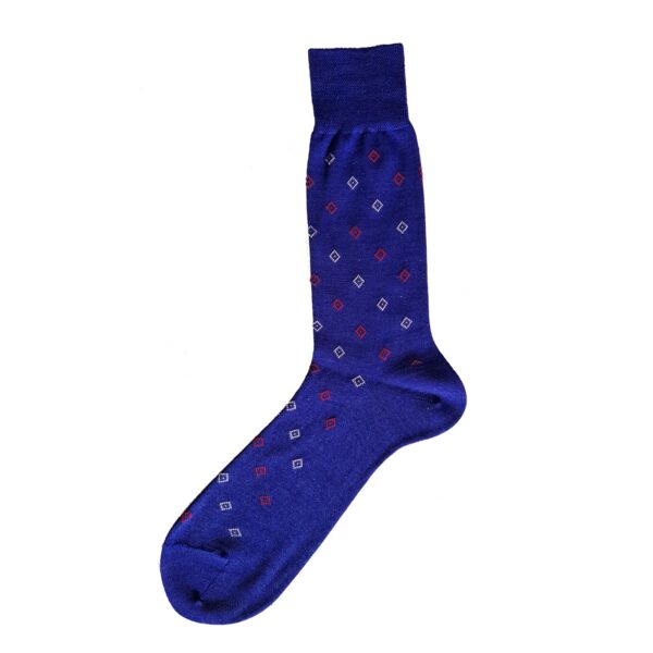 viccel blue merino wool socks