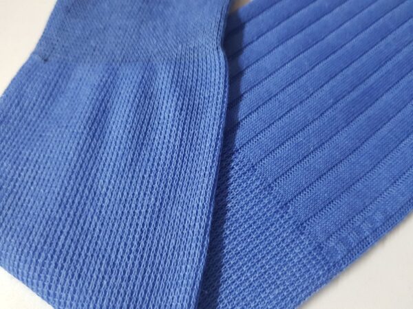 Viccel Linen Cotton blue socks