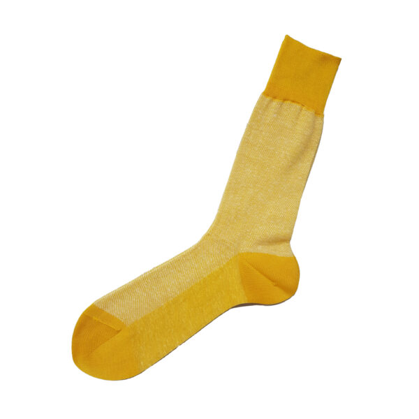 Viccel Yellow Linen socks