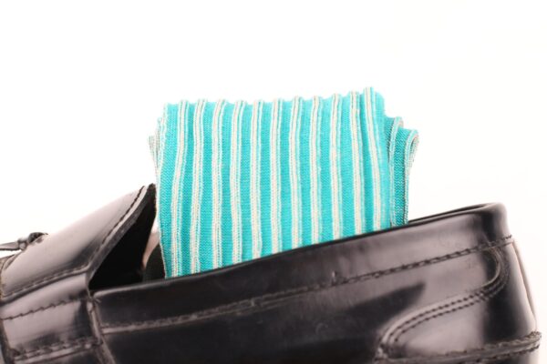 NEW ! MUSHROOM SHADOW STRIPED COTTON SOCKS - Image 5