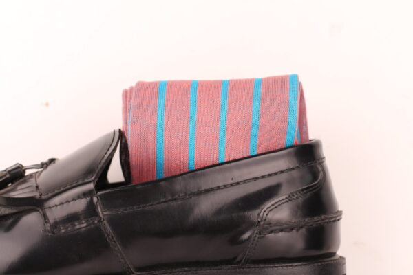 PINK COTTON OVER THE CALF SOCKS